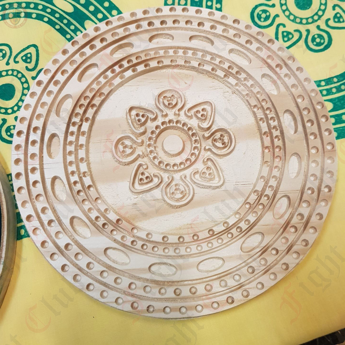 carved wooden chernigov block printer