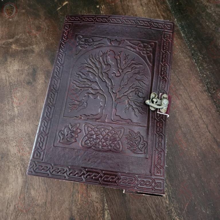 Large Tree of Life leather journal