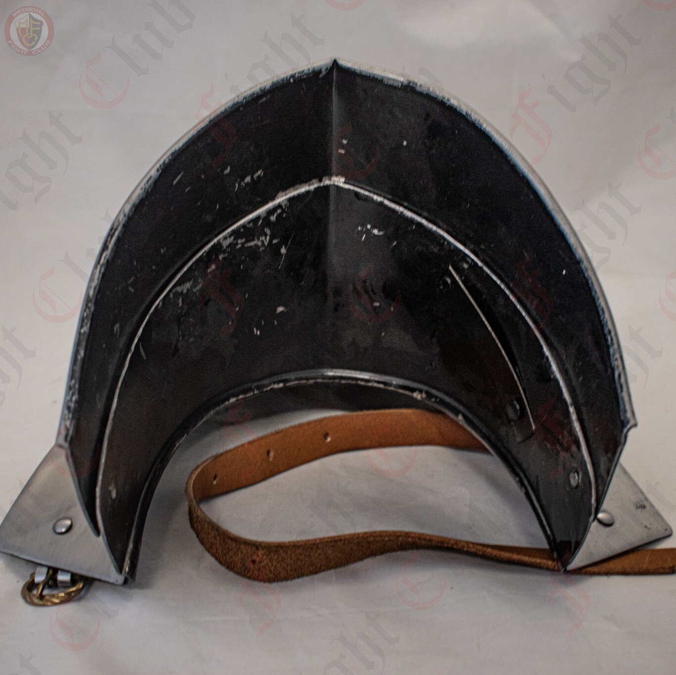 Reverse of Gothic Bevor - Mild steel