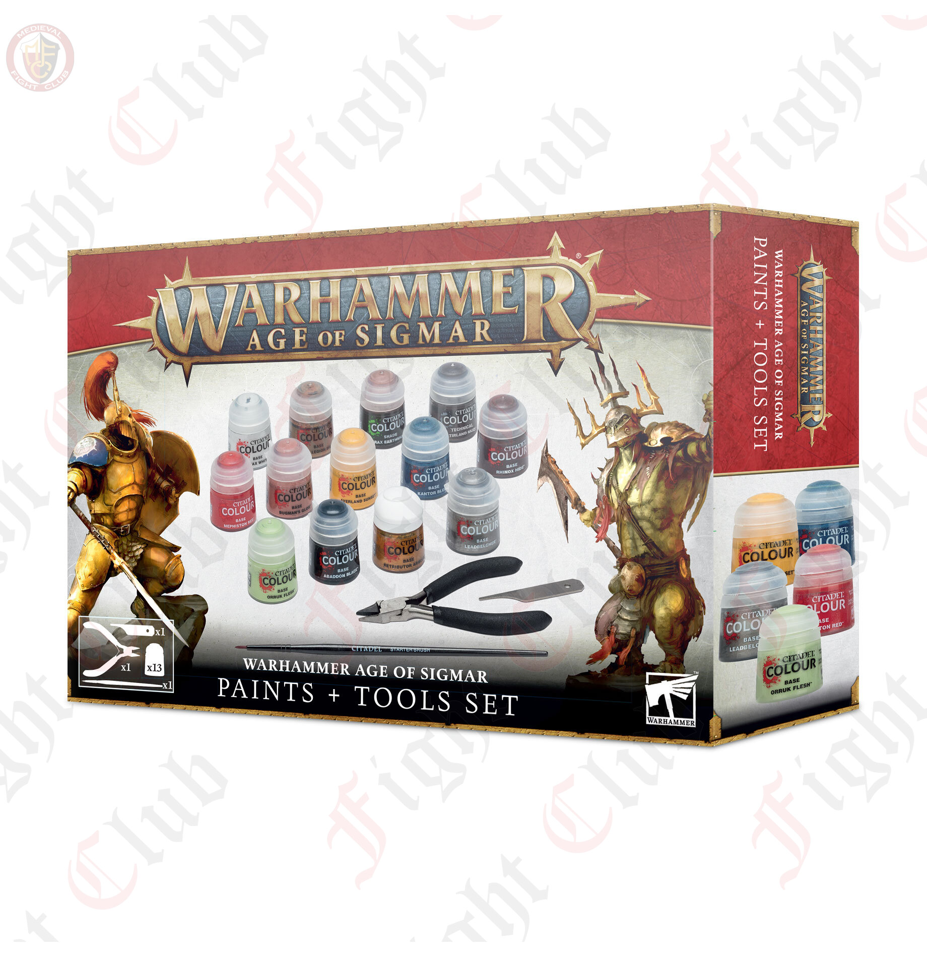 AOS Paints + Tools Set