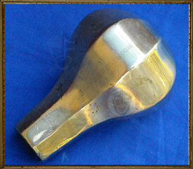 Brass Pear-shaped pommel