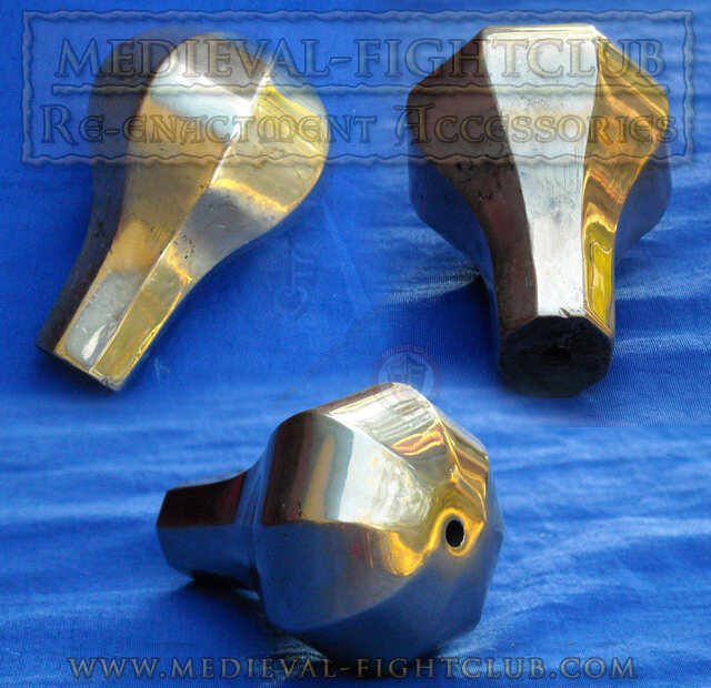 Brass Pear-shaped pommel