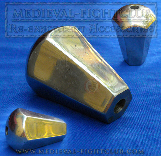 Brass scent stopper pommel