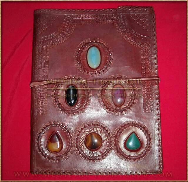 Leather Journal 34cm x 26cm - spellbook style