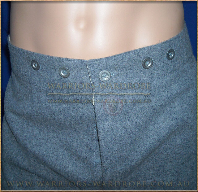 Civil-war Wool Pants Grey