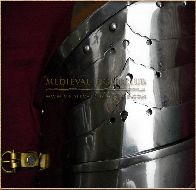 Gothic fluted cuisses and poleyns (new design)