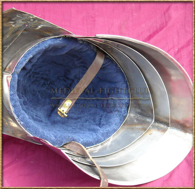 Full Gothic Sallet - Stainless Steel