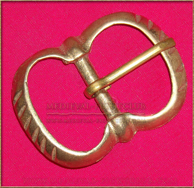 Brass buckle - Dashed spectacle