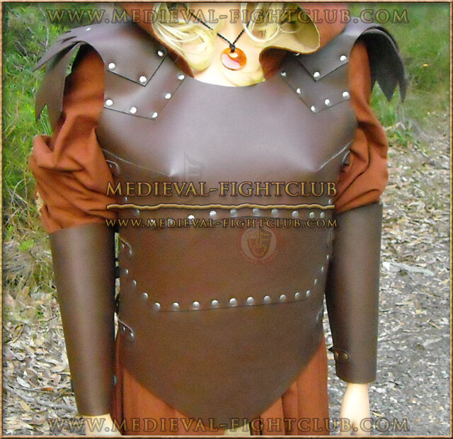 Leather fantasy armour