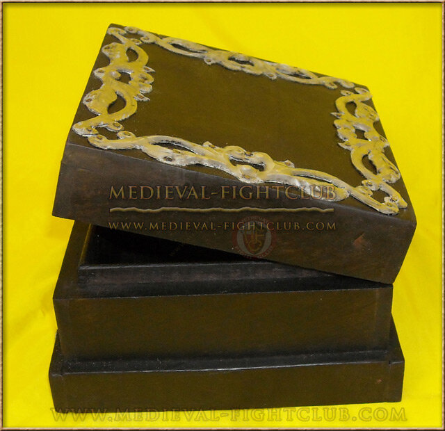 Black and Silver box - nest of 3