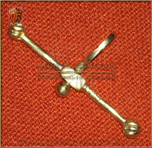 Swivel brass fob - purse bar