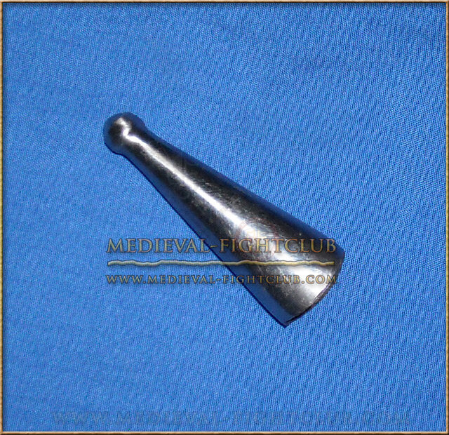Metal Chape for scabbard - small