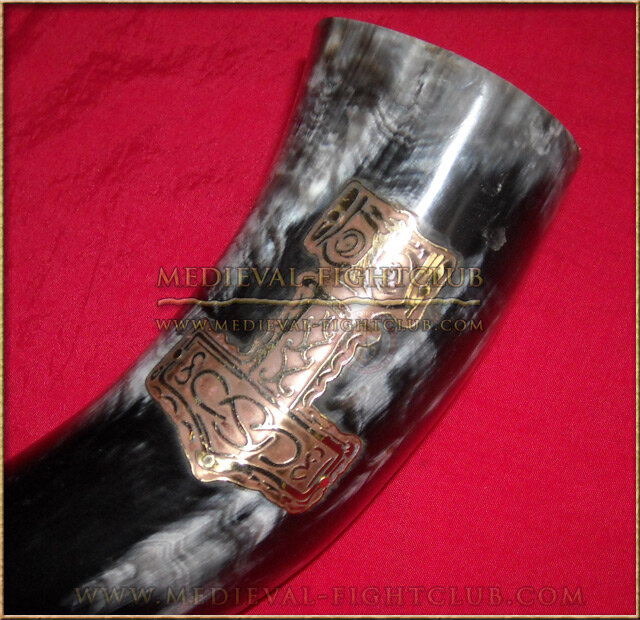 Drinking Horn - Thor's hammer