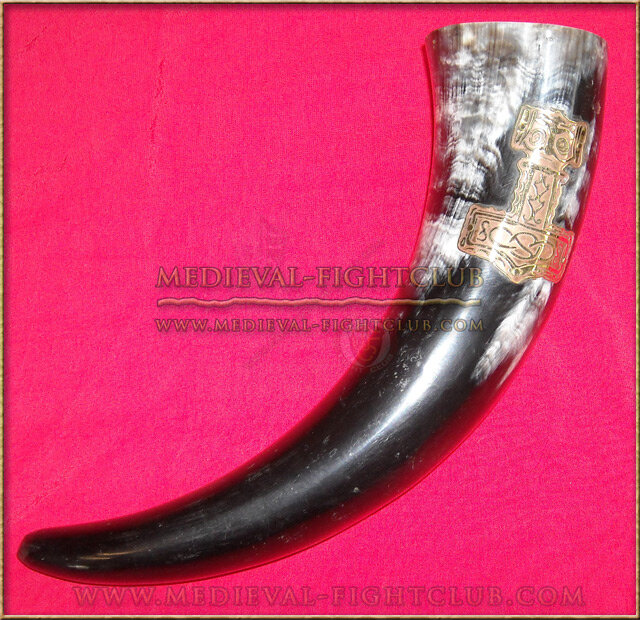 Drinking Horn - Thor's hammer