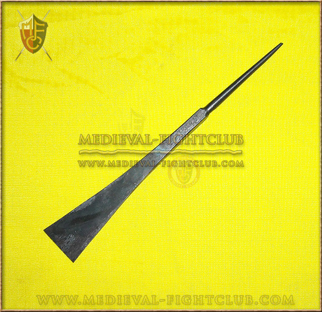 Tanged warhead blade shaped - Forge Black