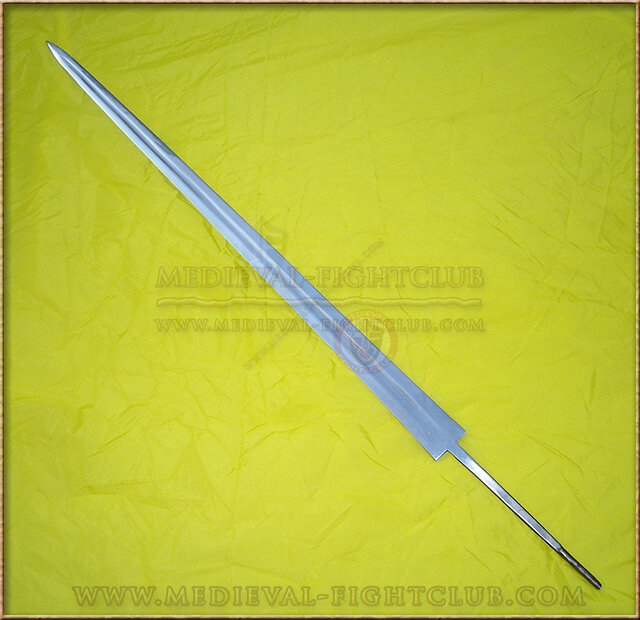 Blade - Tempered Sword Blank - distal taper