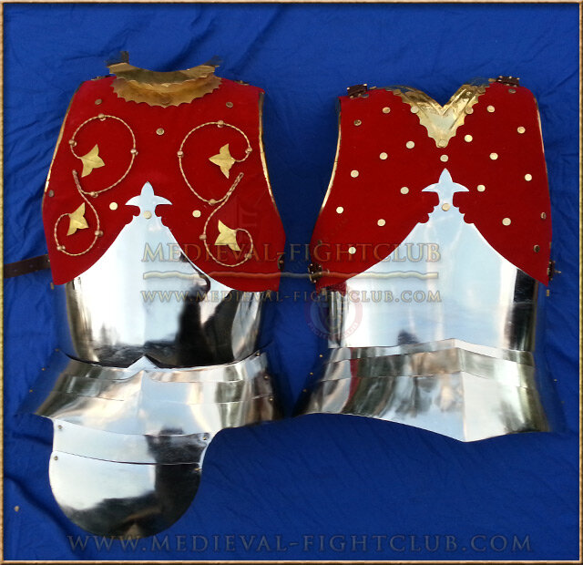 Royal Cuirass / Breastplate and faulds