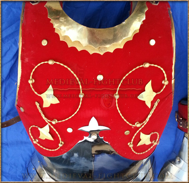Royal Cuirass / Breastplate and faulds