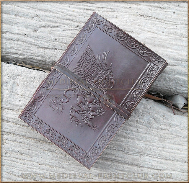 Gryphon  Leather Journal 10cm x 15cm