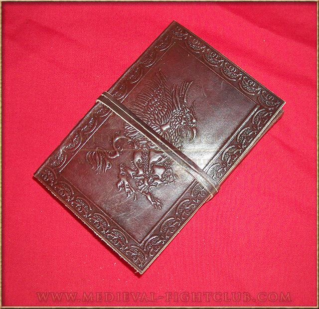 Gryphon  Leather Journal 10cm x 15cm