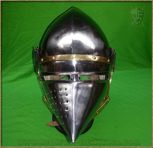 Battle Helm Bascinet - 'hounskull'