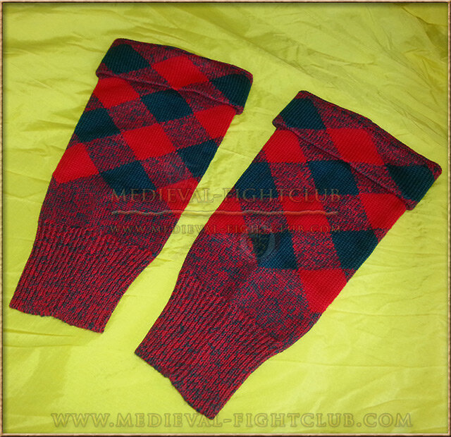 Hose Tops - Red/Green - diced