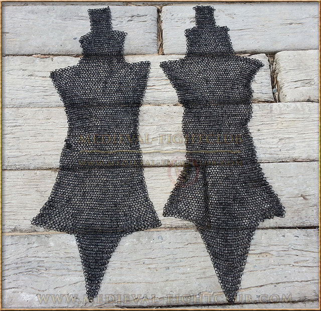 Rivetted Mail Chausses - leg maille