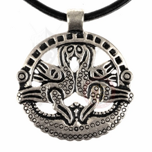 finnish bird pendant on cord
