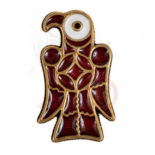 right facing ostrogothic bird brooch