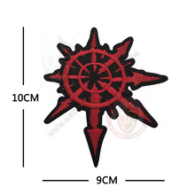 chaos star patch with dimensions