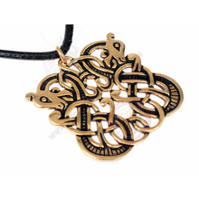 ardre runestone bronze necklace