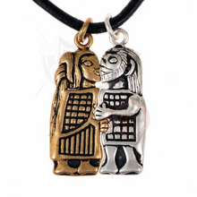 goldgubbe necklace with strap