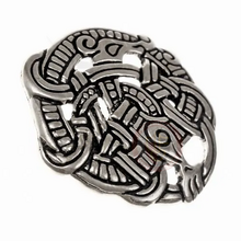 urnes brooch in silver