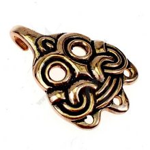 birka bronze leg wrap hook